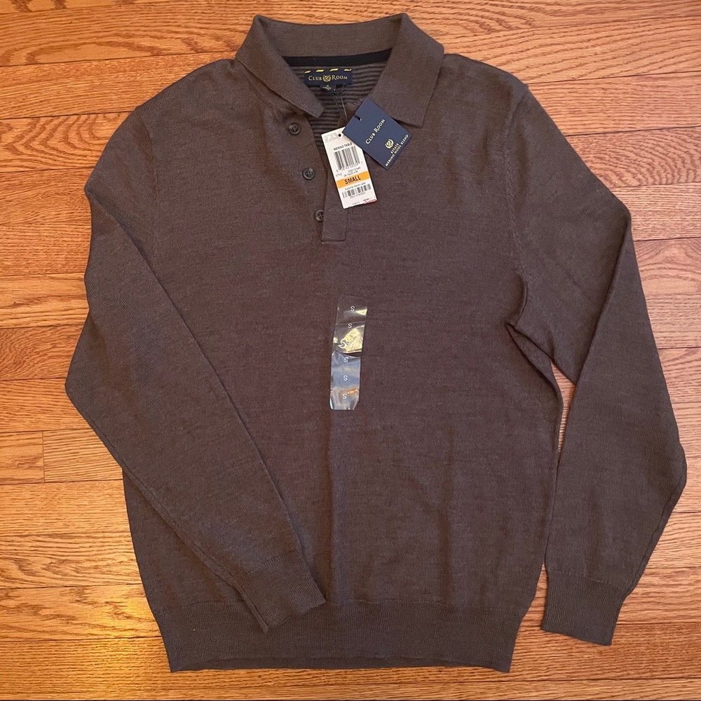 Club Room Collared Shirt Size Small